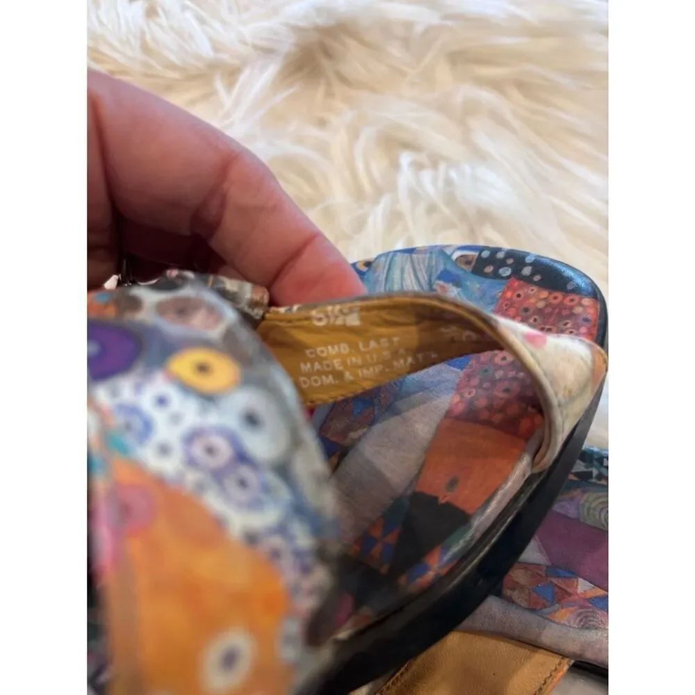 ICON Women's Multi-Color Patterned Slide Sandals - Picture 6 of 6